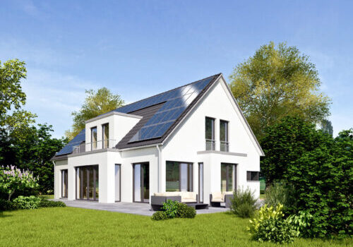 Freistehendes Einfamilienhaus mit gro&szlig;em Garten